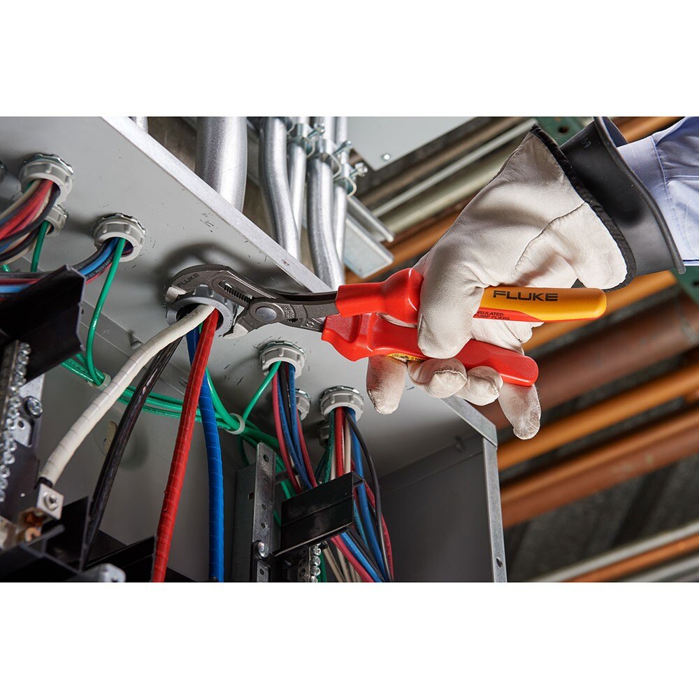 Fluke 5067259 INPP10 Insulated Pump Pliers, Fast Adjustable, 10" 1000V - 5