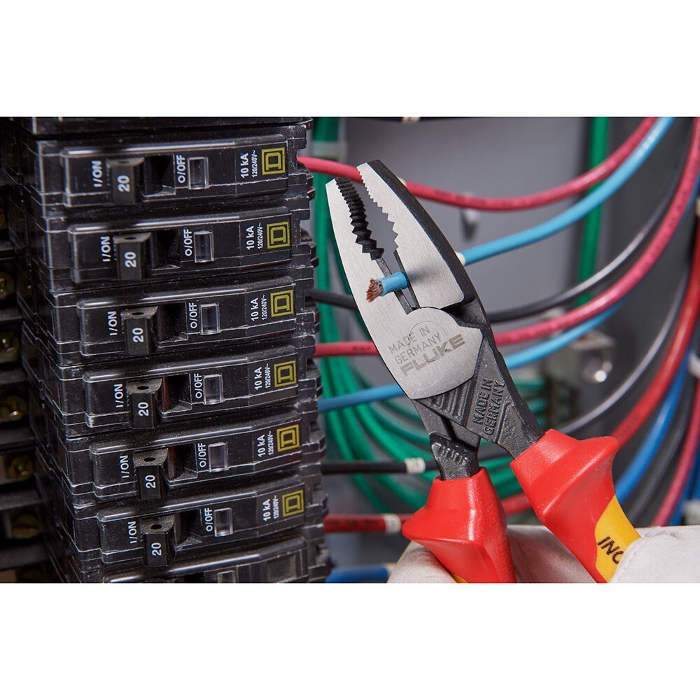 Fluke 5067267 INCP8 Insulated Lineman's Combination Pliers, 8" 1000V - 3