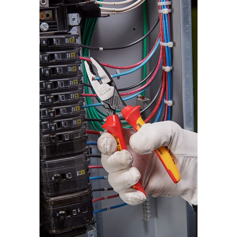 Fluke 5067267 INCP8 Insulated Lineman's Combination Pliers, 8" 1000V - 4