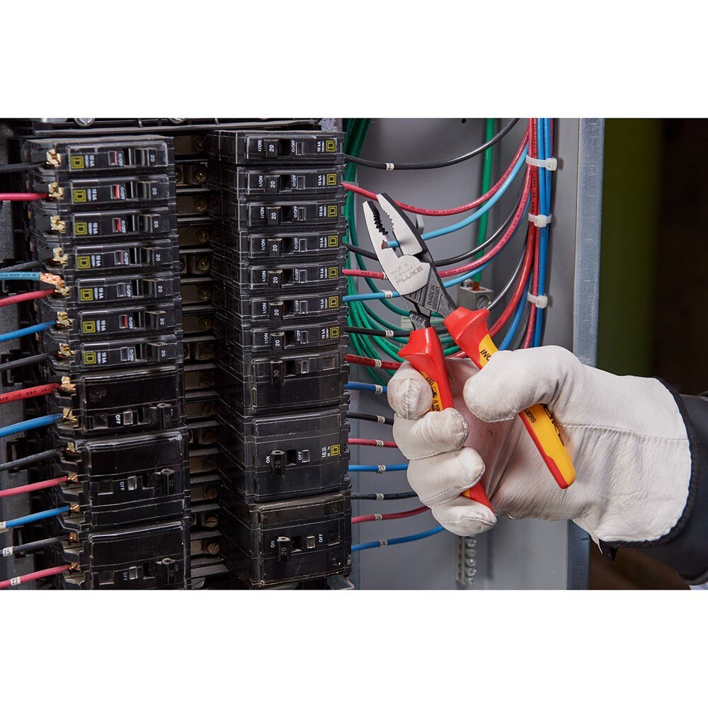 Fluke 5067267 INCP8 Insulated Lineman's Combination Pliers, 8" 1000V - 5