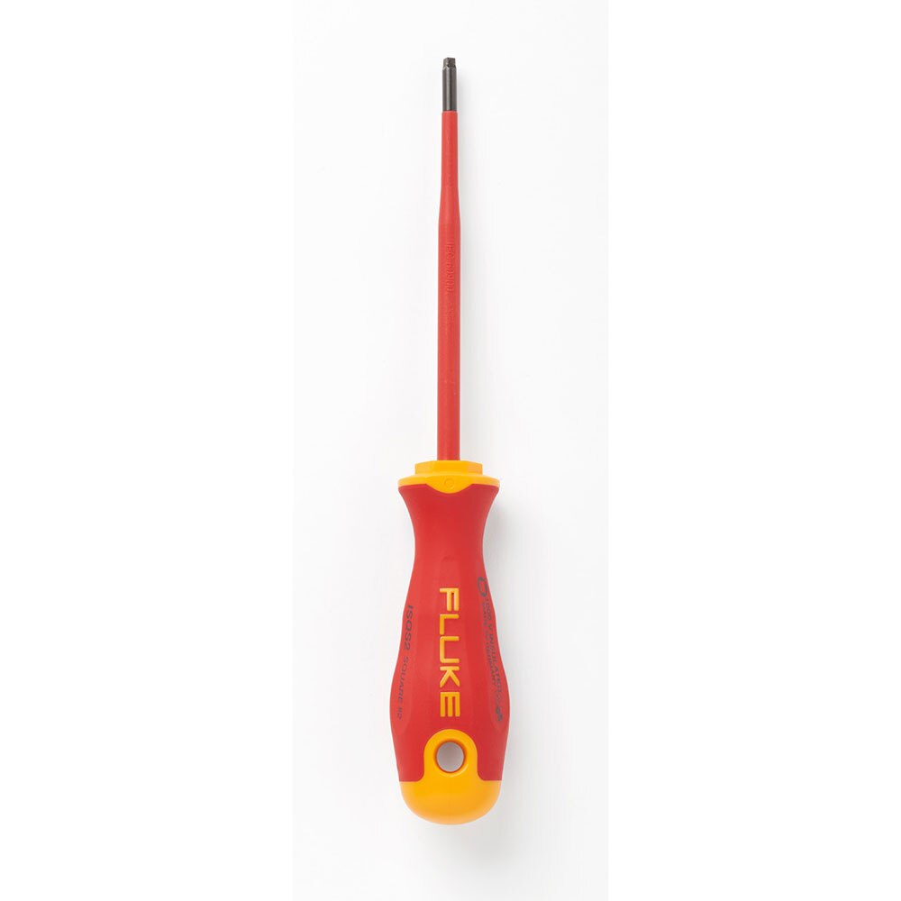 Fluke 5067338 ISQS2 Insulated Squared Screwdriver #2, 1000V