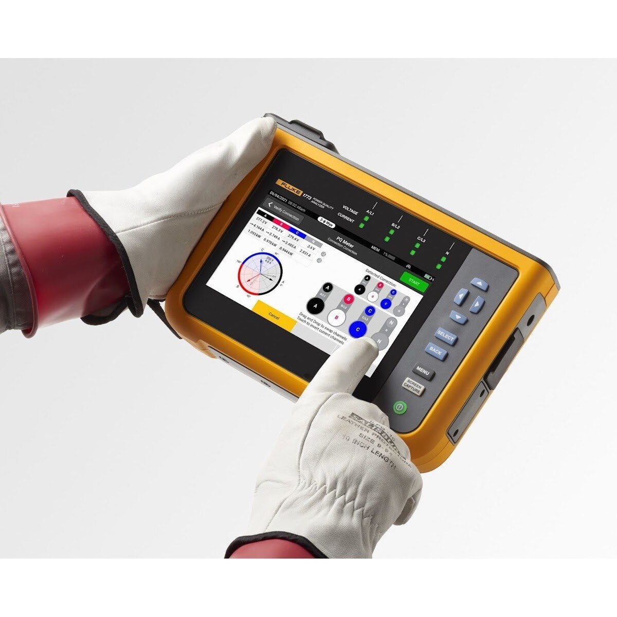 Fluke 5117269 FLUKE-1773 Power Quality Analyzer with Energy Analyze Plus Software - 3