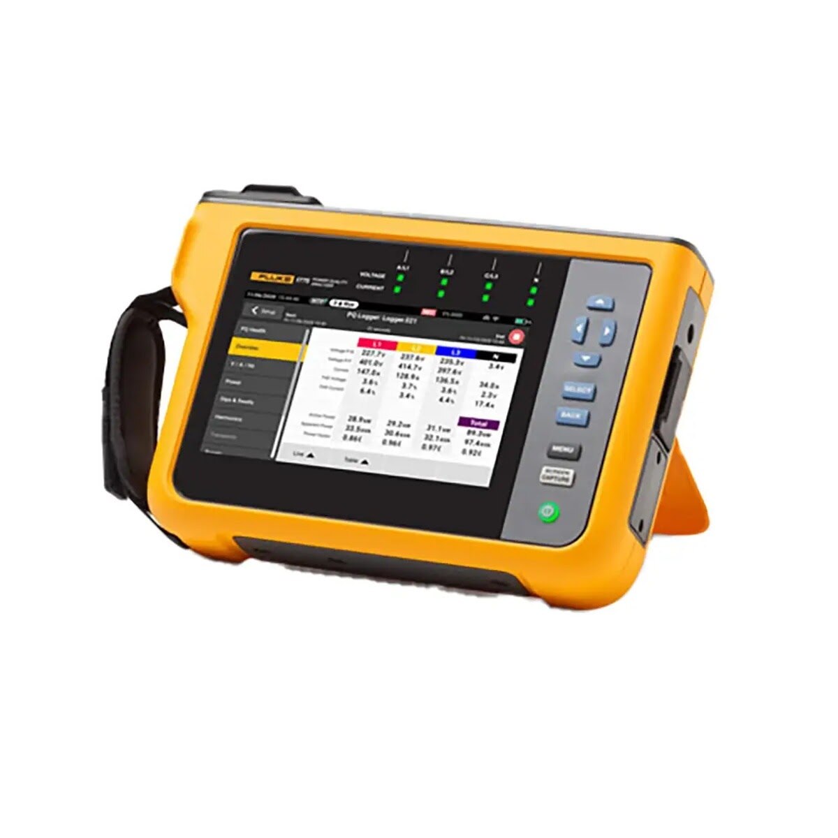 Fluke 5335300 FLUKE-1775/FPC Three-Phase Power Quality Analyzer Kit with 1 Year Standard Premium Care Support and Flexible Current Probes (4 Probes) - 3