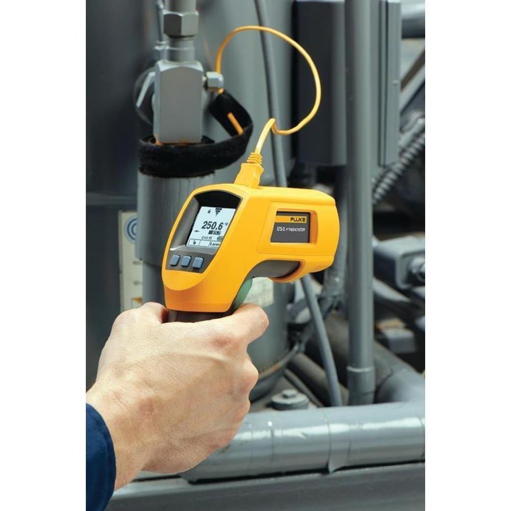 Fluke 572-2 Infrared Contact Thermometer, -22-1652°F Range, 60:1 Ratio - 3