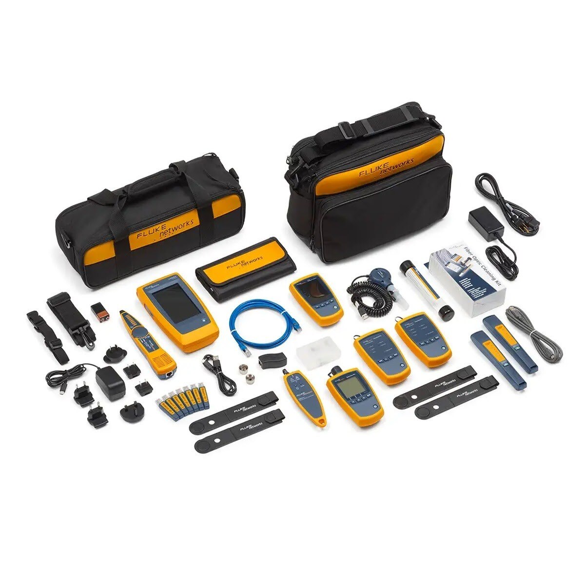 Fluke 6022804 LIQ-DUO-KIT-1475 LinkIQ Cable, Wi-Fi and Network Tester Kit with Fiber Verification and Inspection (1 Kit)