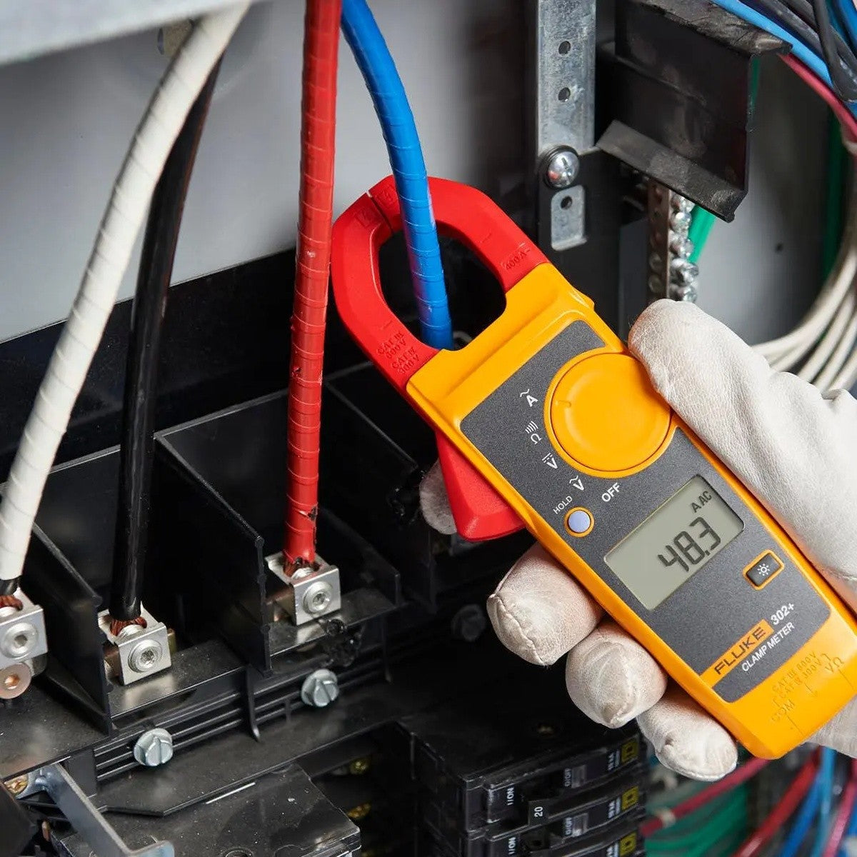 Fluke 6153371 Journeyman Diagnostic Kit with Digital Multimeter and Clamp Meter, 17B+/302+/EIC - 3