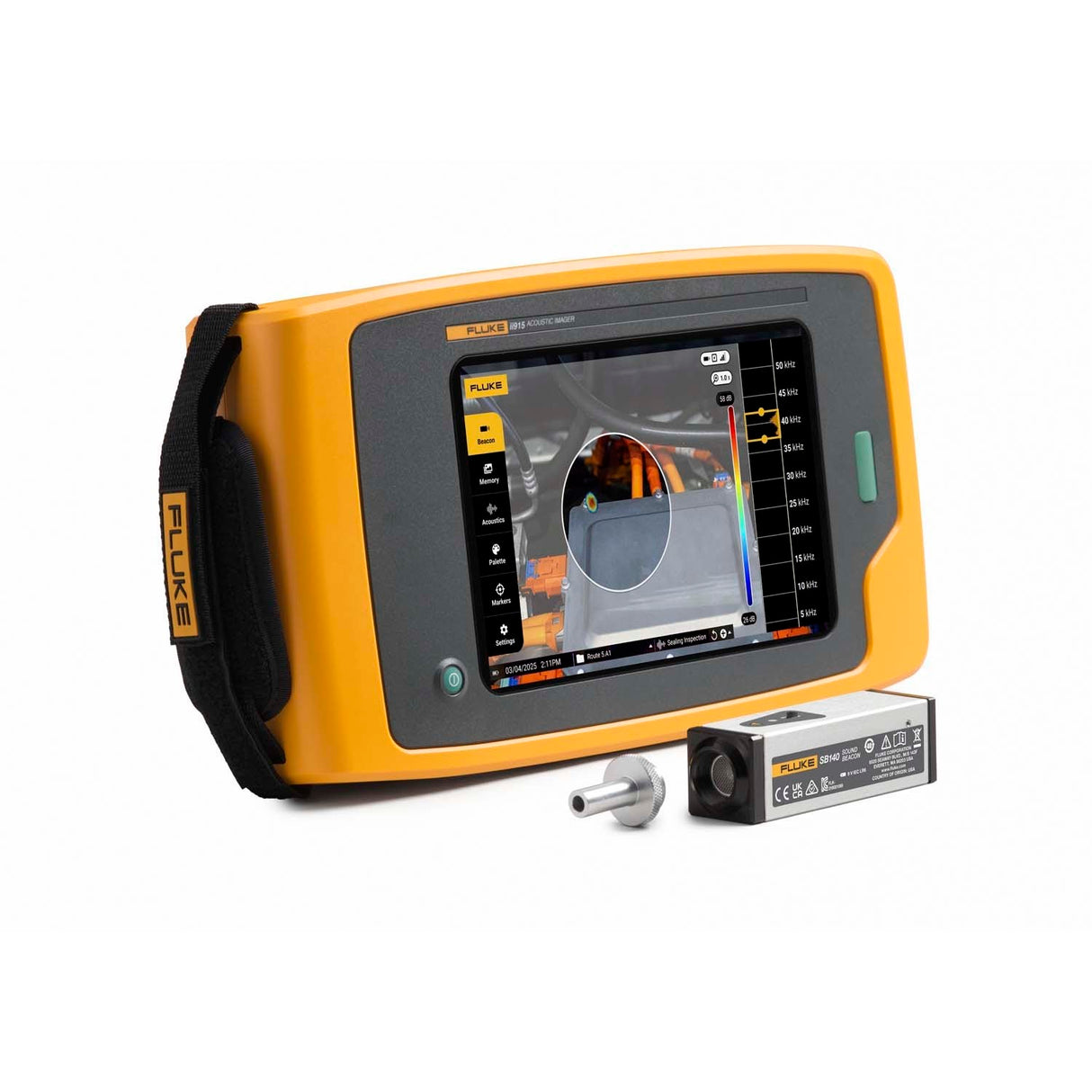 Fluke FLUKE-SB140 6050675 Industrial Acoustic Imager Sound Beacon 40kHz for Leak Detection and Tightness Testing - 5