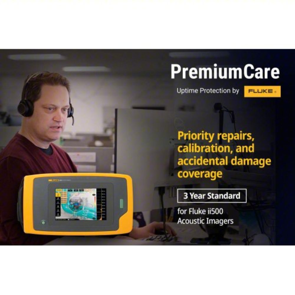 Fluke FLUKE-II500/FPC3 6017843, II500 Industrial Acoustic Imager with 3 Years of Premium Care Standard - 4