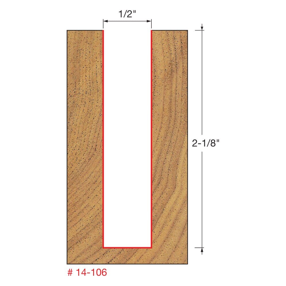 Freud 14-106 1/2" (Dia.) Stagger Bit - 2