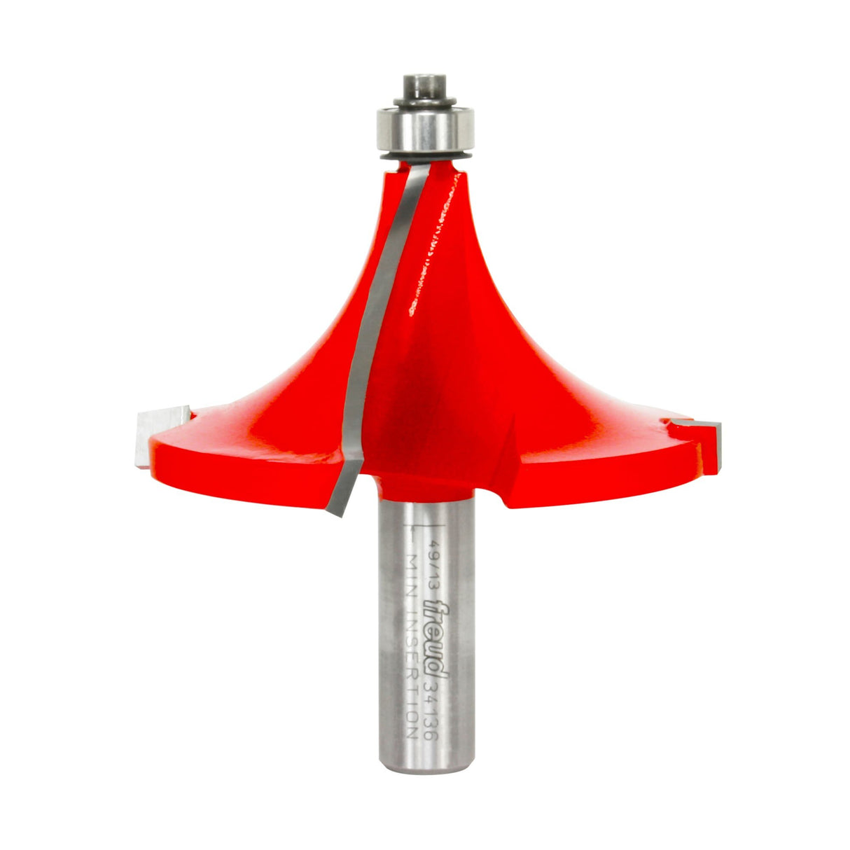 Freud 34-136 1-1/4" Radius Rounding Over Bit (Quadra-Cut)