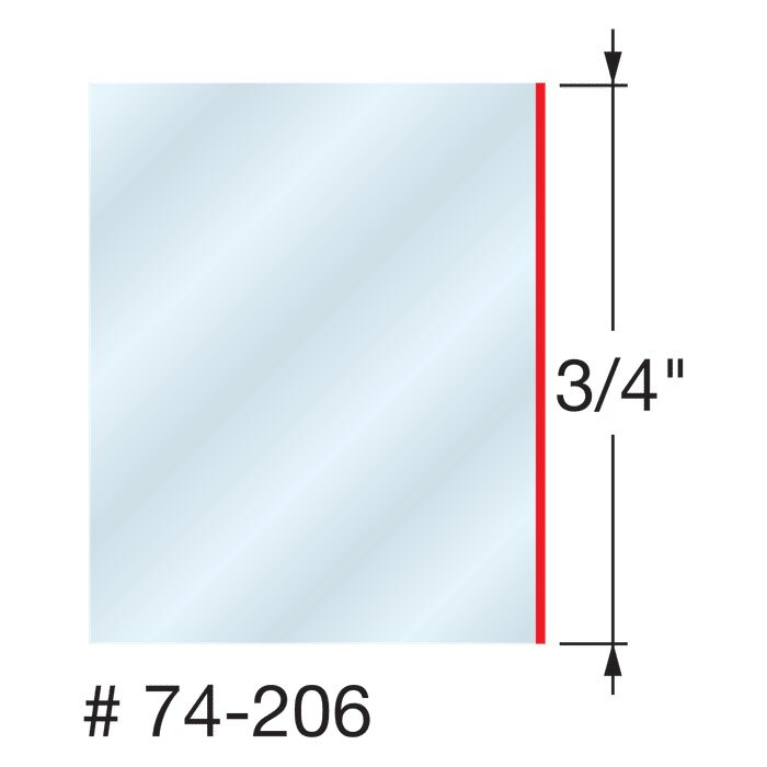 Freud 74-206 1/4" (Dia.) O-Flute Down Spiral Bit - 2