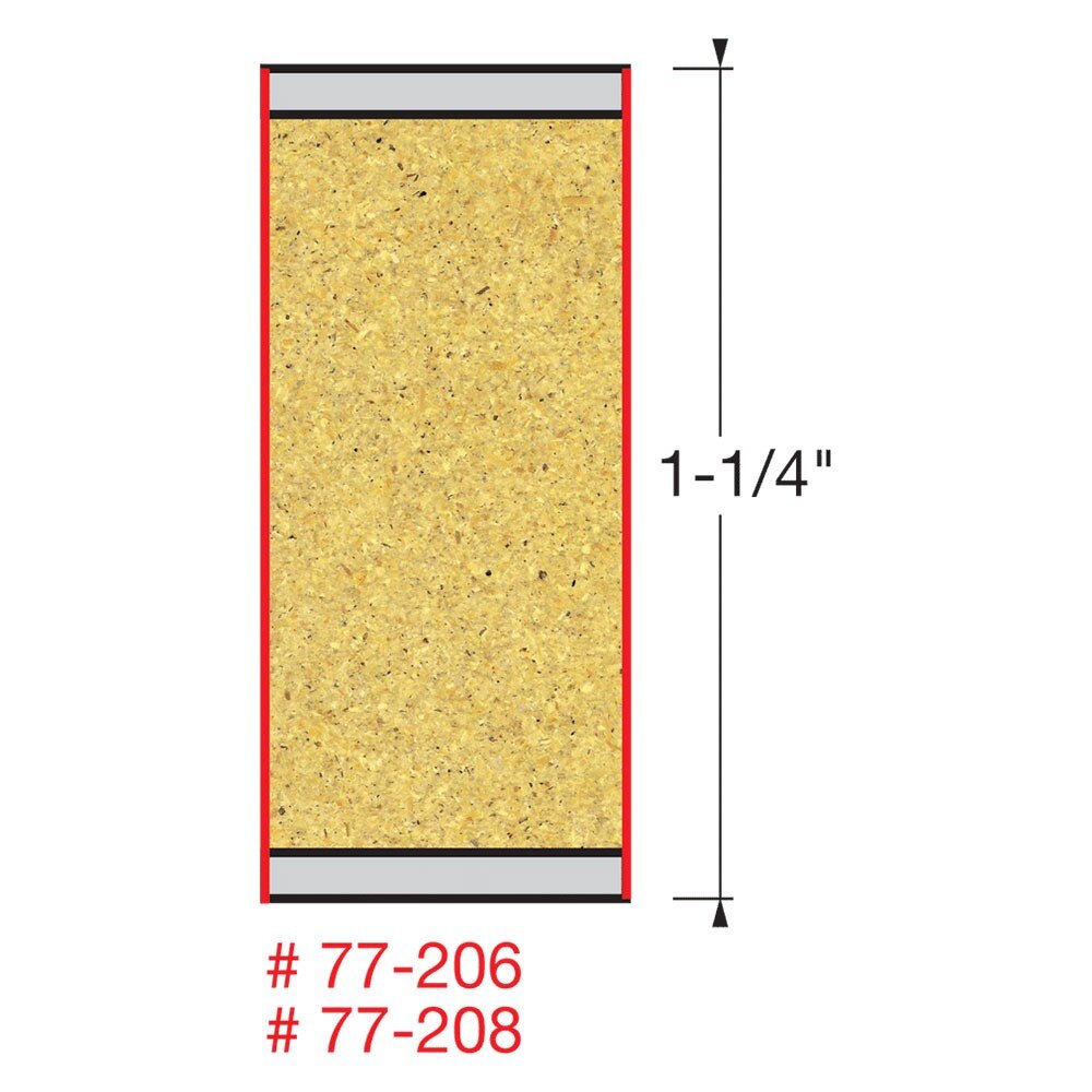 Freud 77-208 1/2" (Dia.) Double Compression Bit - 2