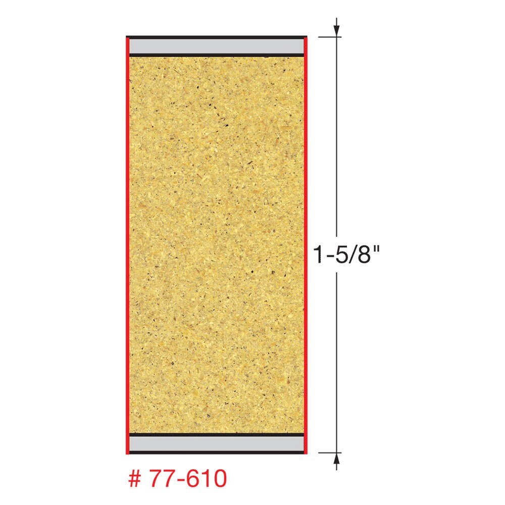 Freud 77-610 1/2" (Dia.) Two Flute Mortise Compression Bit - 2