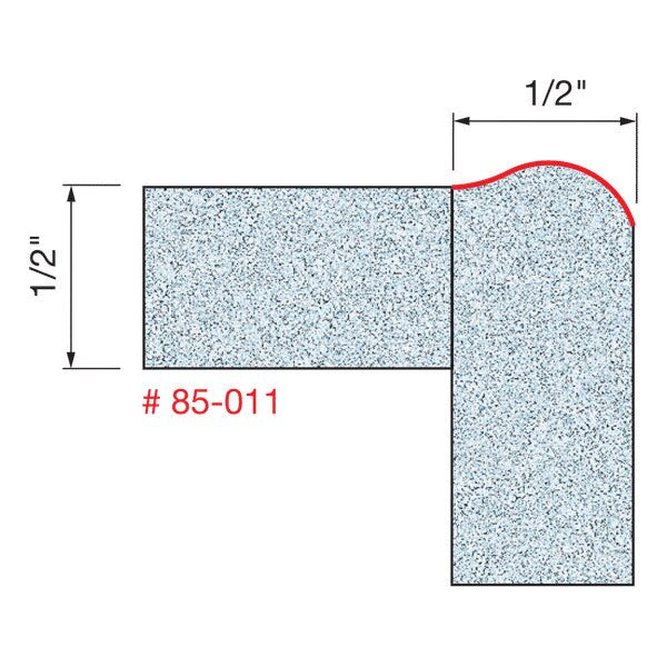 Freud 85-011 1" (Dia.) No Drip Edge Bit - 2