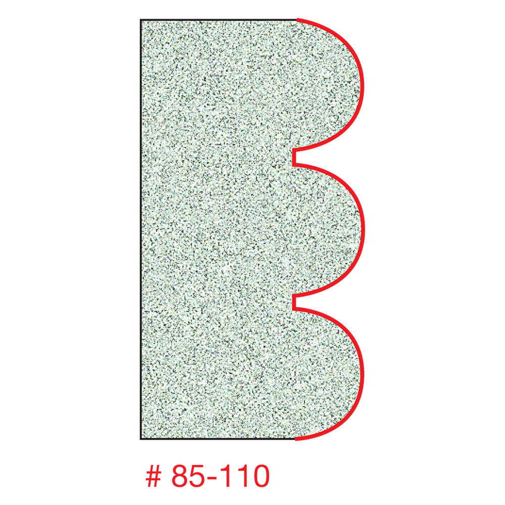 Freud 85-110 1-1/2" (Dia.) Solid Surface Edge Profile - 2