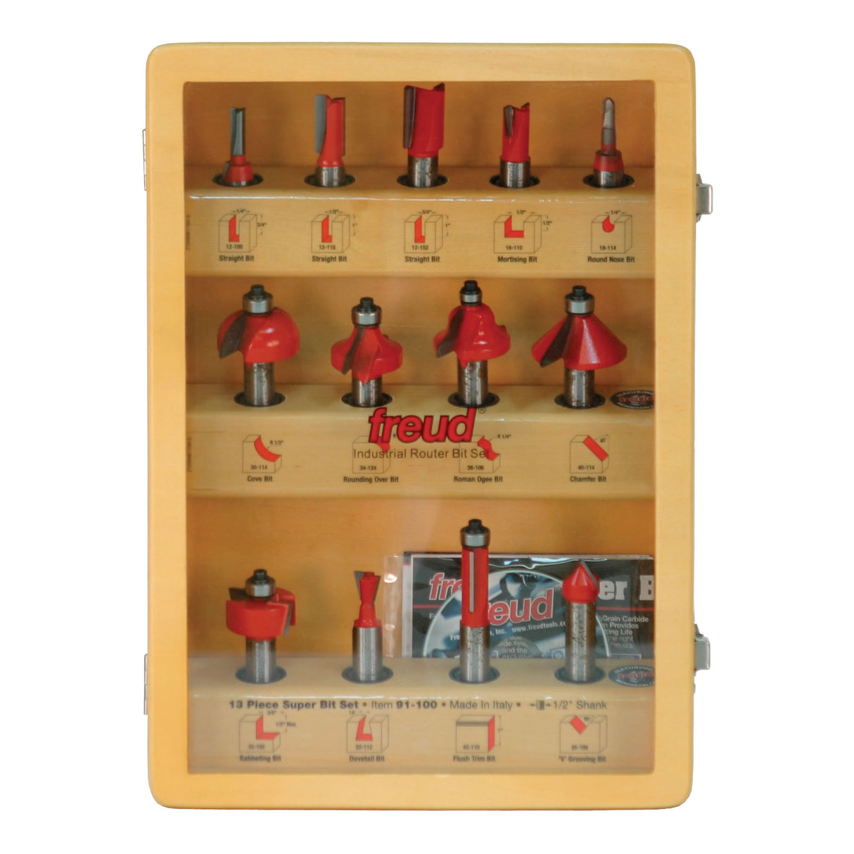 Freud 91-100 13 Piece Super Bit Set