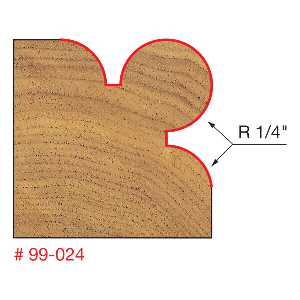 Freud 99-024 1-3/8" (Dia.) Corner Beading Bit - 2