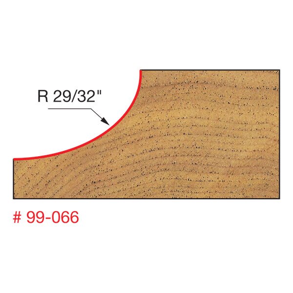 Freud 99-066 2" (Dia.) Drawer Front Bit - 2