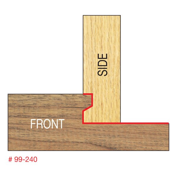 Freud 99-240 2" (Dia.) Drawer Lock Bit - 2