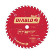 Diablo D0740X 7 1/4"x40 finishing carded