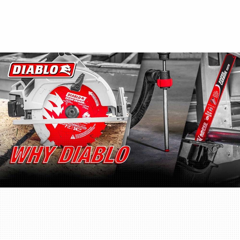 Diablo D1216LF 12 in. x 16T PCD Laminate Flooring Pergo Blade (1 Pack) - 3