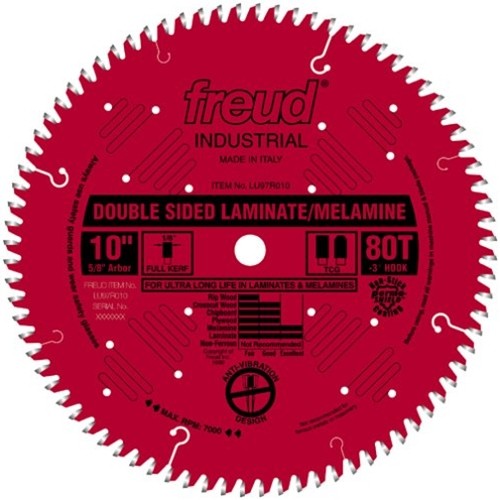 Freud LU97R010 10" Laminate and Melamine Cutting Saw Blade