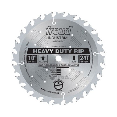 Freud LM72M010 10 x 24 5/8 Flat Rip Saw Blade