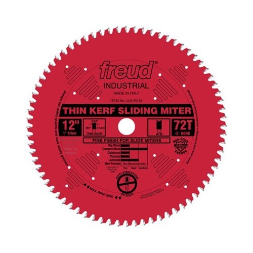 Freud LU91R012 12 x 72 x 1 ATB Perma-Shield Saw Blade