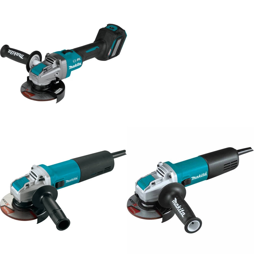 Makita GAG11Z Angle Grinder Kit W/ GA5080 Grinder and FREE GA4570