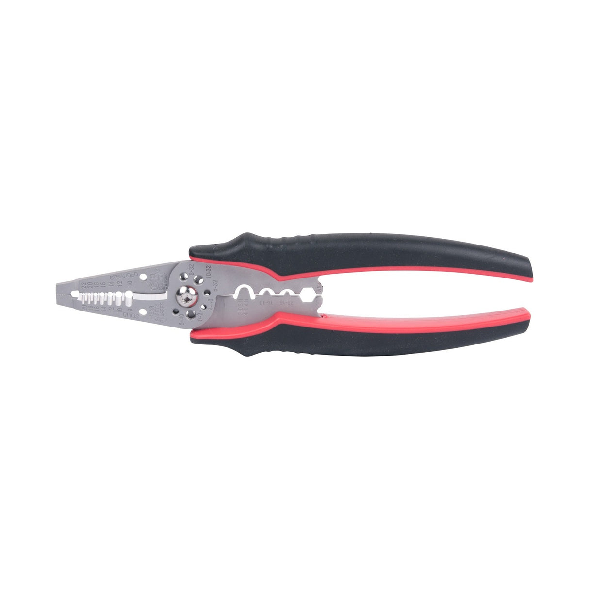 Gardner Bender GESP-70 Pro Grade 3-in-1 Stripper/Crimper/Cutter, SS, 8.25" Sym Handle, 10-22 AWG