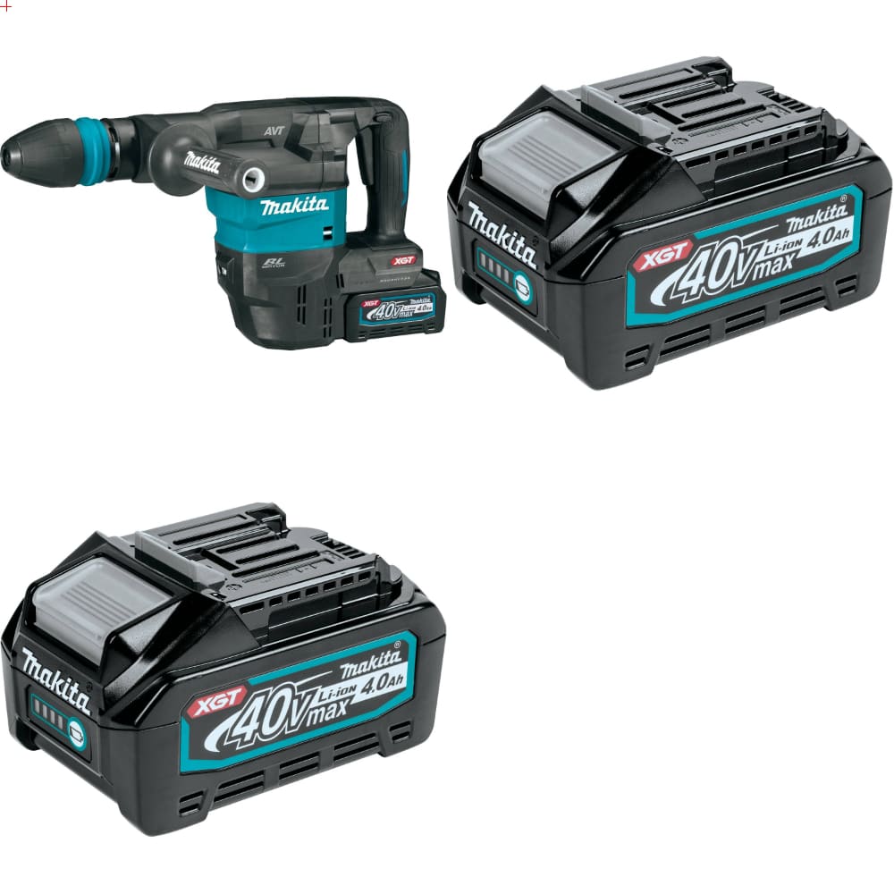 Makita GMH01M1 40V Max XGT® 15 lb. Hammer Kit w/ FREE BL4040 40V Battery, 2Pk