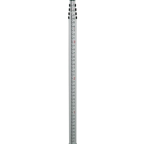 Spectra GR151 15' Aluminum 5 section Grade Rod (Tenths)