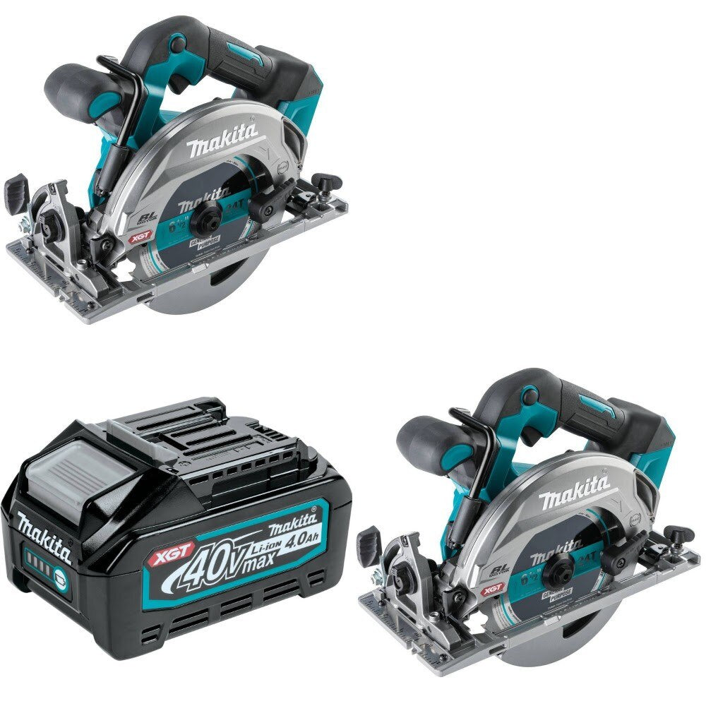 Makita GSH05Z Circular Saw, 2 Pack Kit W/ FREE BL4040 Battery