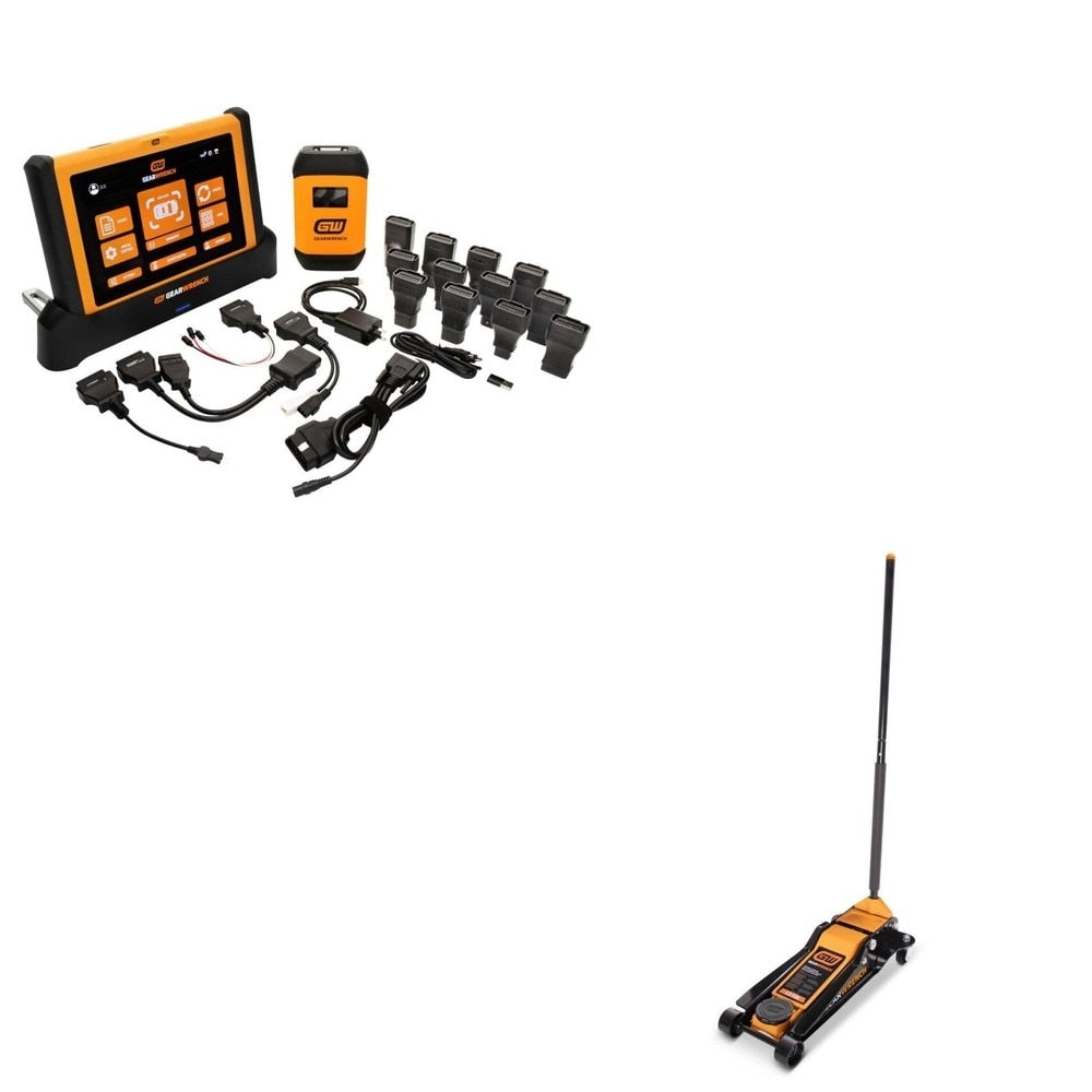 GearWrench GWSMART10 10" Pro Command Diagnostic Tablet W/ FREE GWLPFJ3T Floor Jack