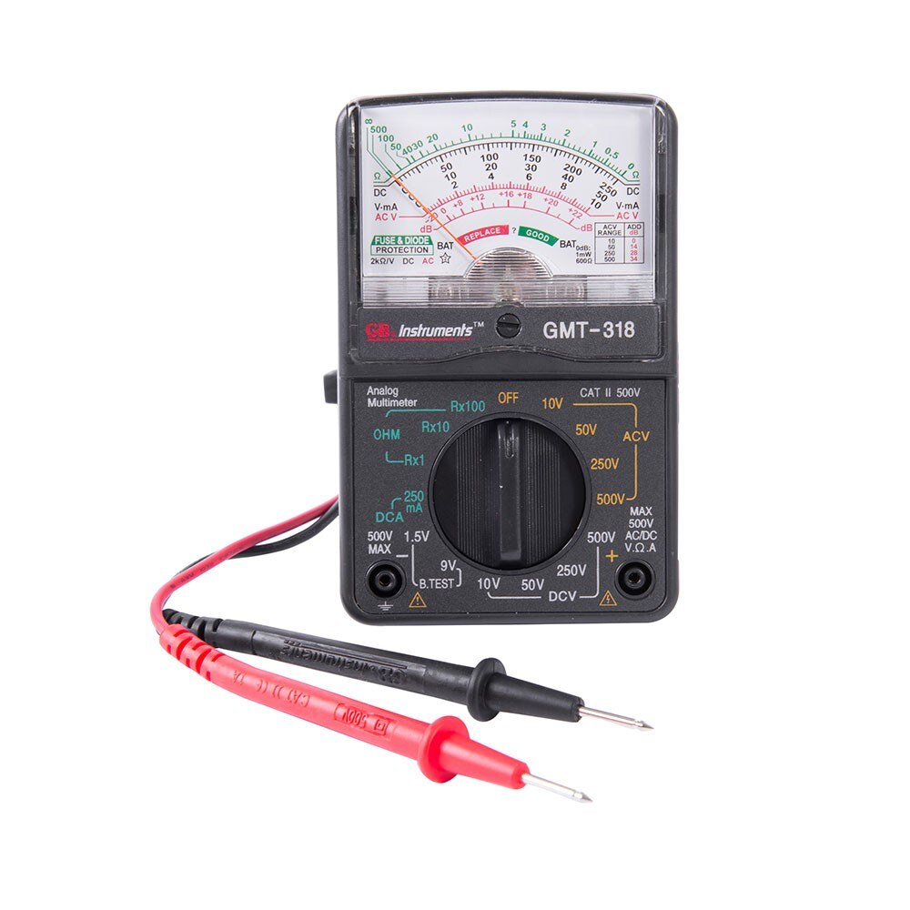 Gardner Bender GMT-318 Analog Meter 14-Range