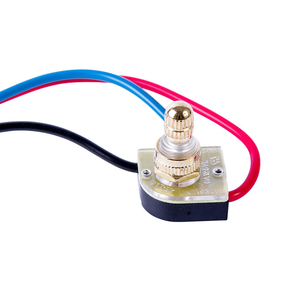 Gardner Bender GSW-68 Brass Rot SPTT 6A 125VAC F/O/O/O