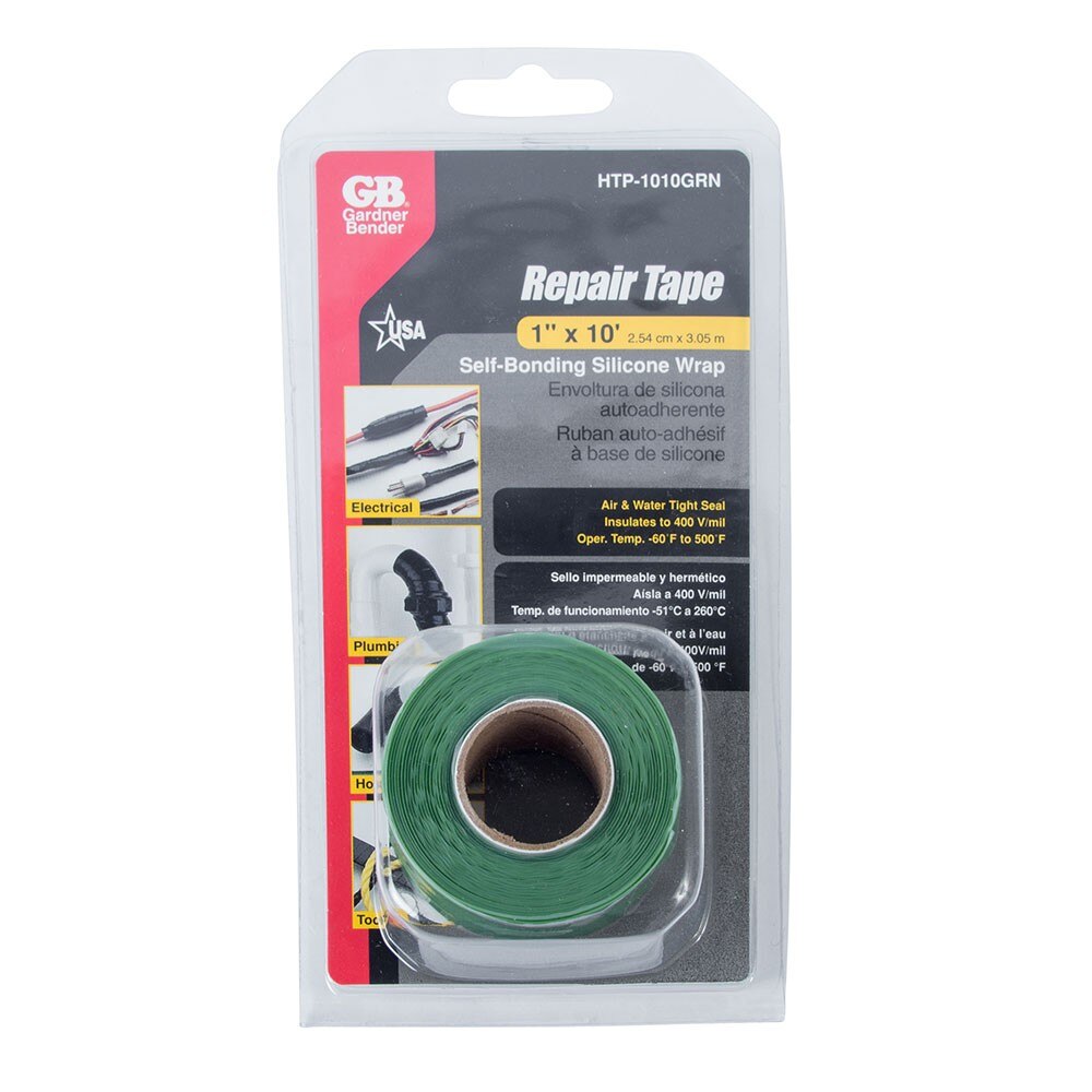 Gardner Bender HTP-1010GRN Tape Repair Tape 1"x10, Green