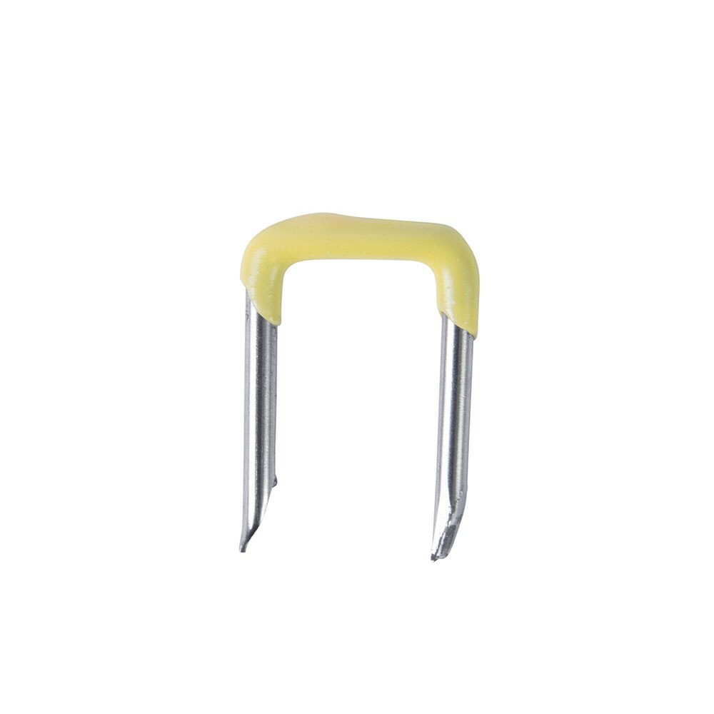 Gardner Bender MDI-1550Y PVC Insulated Metal Staple 1/2 x 1", 40/Clam