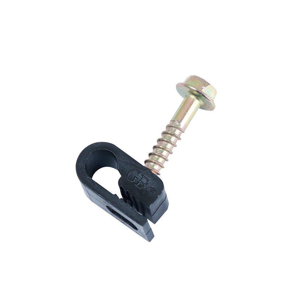Gardner Bender PEC-31525 1/4" Coaxial Cable Clamp for RG-6 20 pcs