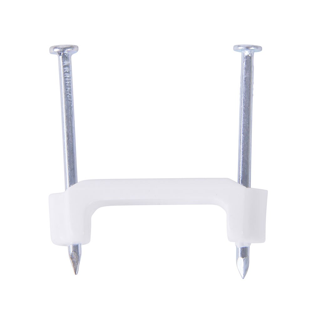 Gardner Bender PS-75 Plastic Staple 3/4" White, 50/Bag