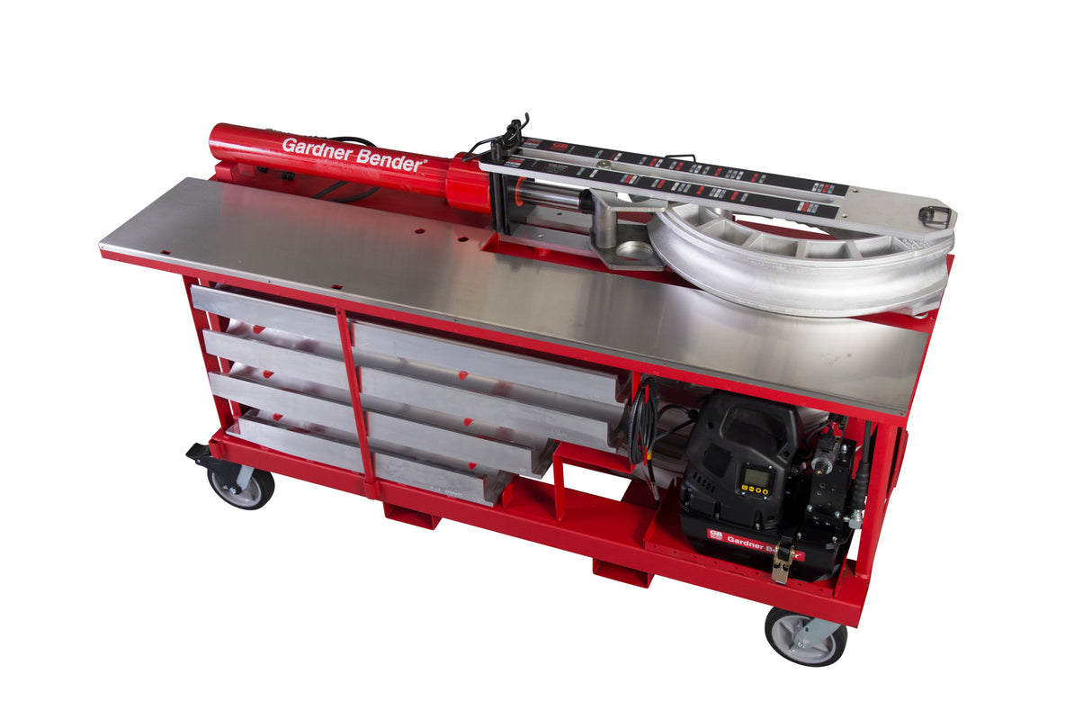 Gardner Bender MB400LP Long Stroke Ultra Eegor Hydraulic Bender, Table, Electric Pump, Shoe Group - 3