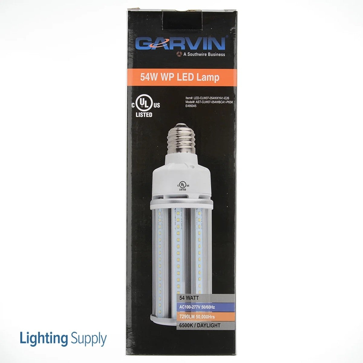 Garvin LED054-E26 54W LED Corn Cob Light Bulb 6500K Daylight with E26 Base - 4
