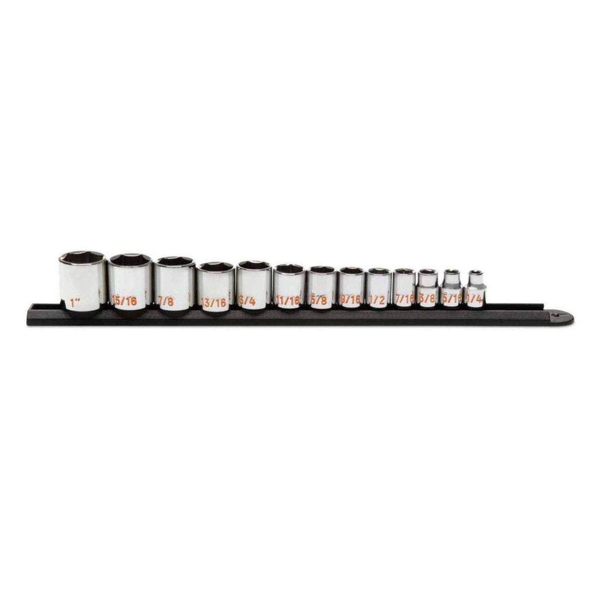 GearWrench 80553H 13 Piece 3/8" Drive 6 Point SAE Hi-Viz Socket Set