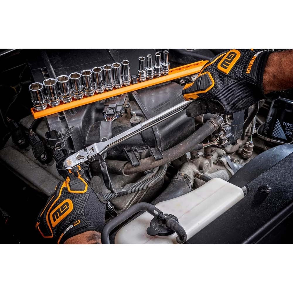 GearWrench 81215XP 3/8" Drive FlexHead Ratchet TearDrop 120XP FP - 6