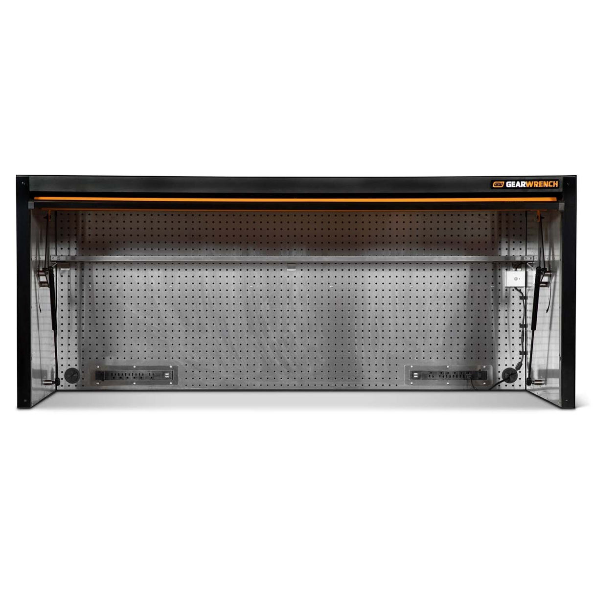 GearWrench 83238HTC 72 in x 30 in Top Mount Hutch with LED Light and Power Strips for Professional Mobile Workbench System - 3