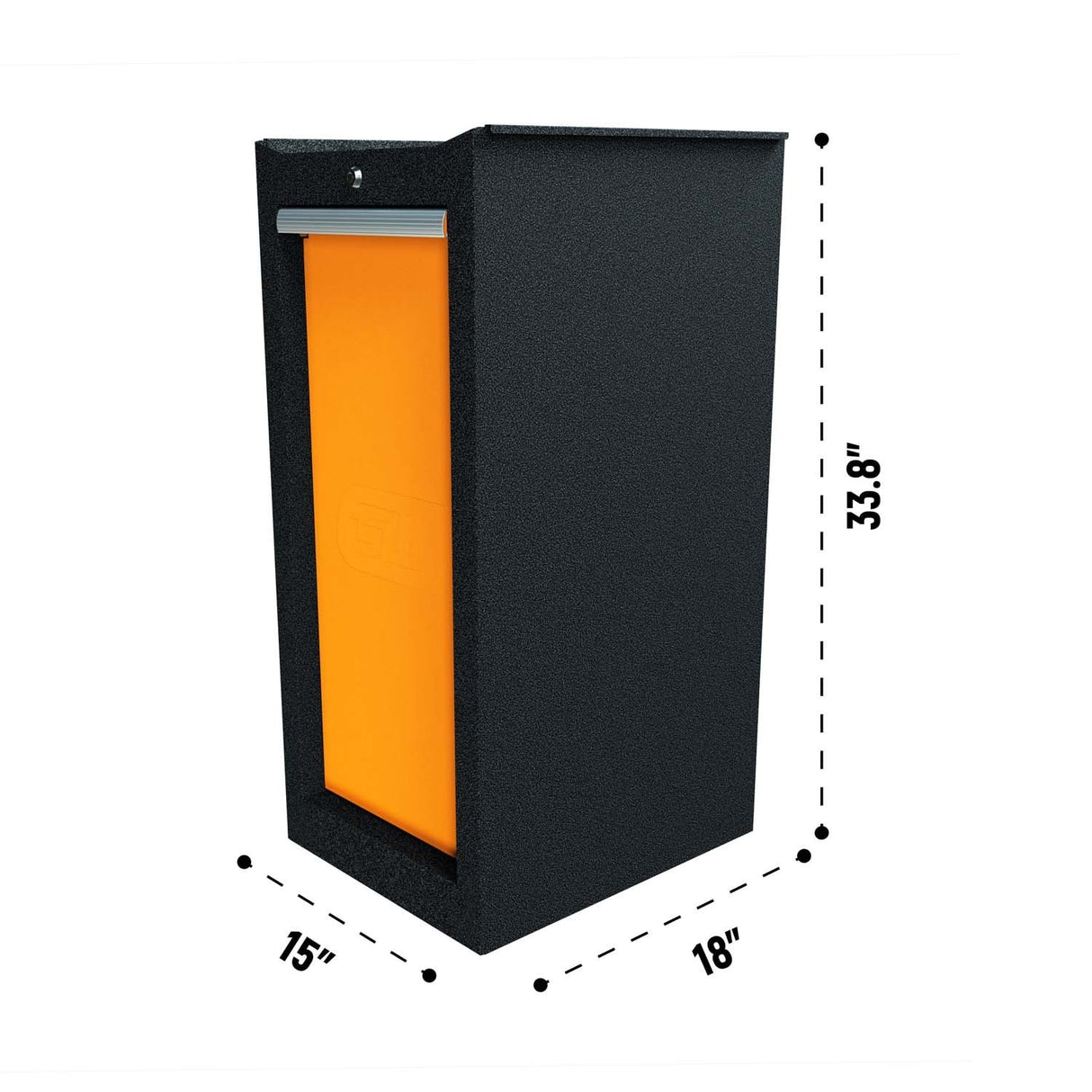 GearWrench 83247SL 15 in. Side Locker for 52 in. Rolling Tool Cabinet System with Built-In Power Strip - 4