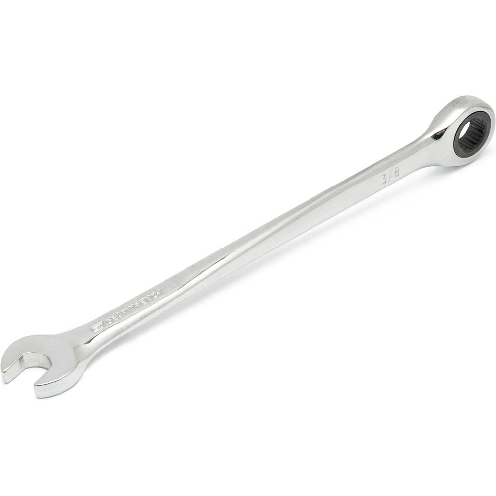 GearWrench 85898 9 Pc. 72-Tooth 12 Point XL X-Beam Ratcheting Combination SAE Wrench Set - 3