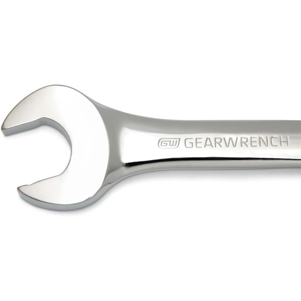 GearWrench 85898 9 Pc. 72-Tooth 12 Point XL X-Beam Ratcheting Combination SAE Wrench Set - 5
