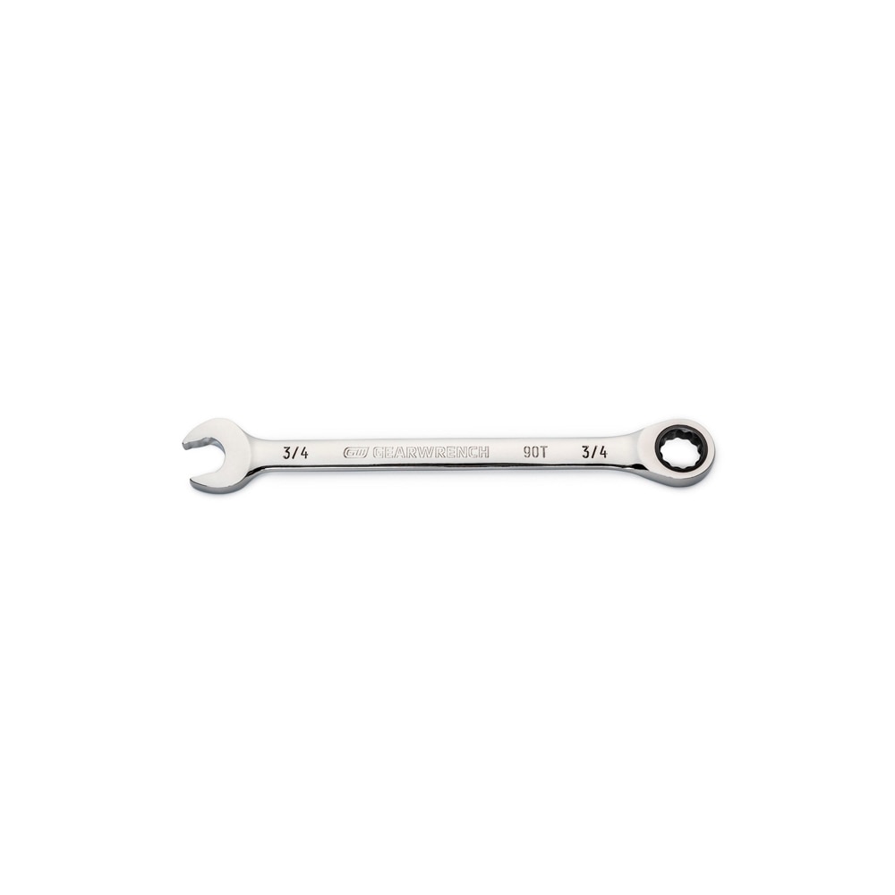 GearWrench 86949 3/4" 90-Tooth 12 Point Ratcheting Combination Wrench