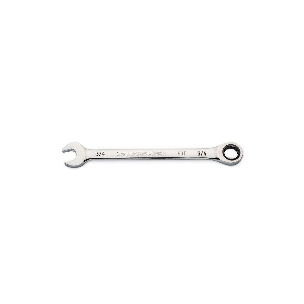 GEARWRENCH 86949 3/4 Inch 90-Tooth 12 Point Ratcheting Combination Wrench